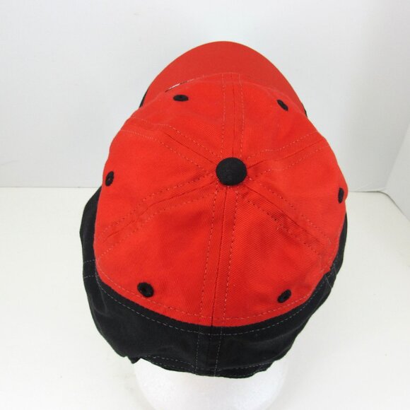 Advance Auto Parts 500 At Martinsville Emb Logo Men's Red Strap Back Cap Hat - Picture 5 of 8